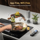 Typhur Sync Gold Wireless Meat Thermometer, Enhanced 10X Sub-1G Signal and Stability, WiFi Unlimited Range, 6 Sensors, Bluetooth Meat Thermometer, Gen2