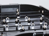 René Pierre Match Noir Foosball Table in Black