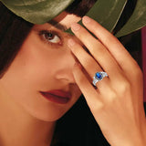 Oseew 2027 Engravable Class Ring for Women High School (White Gold)