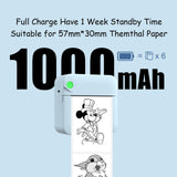 Pocket Mini Printer - Portable Wireless Bluetooth Thermal Photo for iOS Android Mobile Phone, MGT