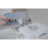 Heat Press 16x20 Machine: Pneumatic Heat Press Machine - Dual-Platen, Swing-Away, Teflon-Coated, Digital Control Panel
