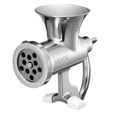 VEVOR Manual Meat Grinder, 304 Stainless Steel Hand Crank Meat Mincer with Steel Table Clamp, Sausage Stuffer with 2 Cutting Plates & 4 Sausage Tubes, Food Grinder for Beef Chili Pork Kitchen Tabletop