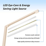 Hengsense Dimmable Desk Lamp with Charging Station, 15W CCT Table Lamp