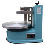 THUXEON 4-16in Cake Cream Spreading Coating Smearing Machine Automatic Cake Frosting Machine with Stainless Steel Spatula, LCD Digital Display, Electronic Buttons, 40-180RPM Adjustable Speed 110V 60W
