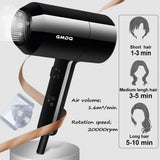 Hotel Wall Mounted Hair Dryer for Bathroom,Restroom Professional Blow Dryer,with Stand Rack,Specialised Motor for Salon,Fast Drying - Gifts【Massage Comb,Screws+ Adhesive】 110V