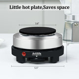 500W Small Hot Plate Mini Hot Plate, 500w Small Electric Hot Plate | 110V Artilife