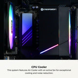 CyberPowerPC Gaming PC, Intel Core i5-14400F, GeForce RTX 5060 8GB