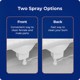 Squatty Potty Refresh-it Dual Stream Fresh Water Bidet Toilet Seat Attachment Non Electric