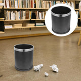 SKJFODVC Hotel Trash Can Guest Room Household Toilet KTV Commercial Use Office Kitchen Rotundity Storage Bin