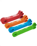 SUNPOW Pull Up Assistance Bands, Set of 4 Heavy Duty Resistance Bands for Men & Women, Natural Latex Exercise Bands for Pull-Up Progression, Home Workout, Strength Training, Mobility & Stretching