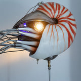 MechPuConToy 3D Metal Nautilus Bionic Mechanical Model Surrealistic Creative Collectible Kits, for Teens and Adults (Finished Version)