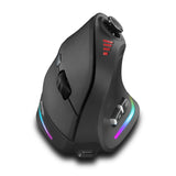 Karlak Vertical Ergonomic Mouse Wireless Vertical Mouse (Black)