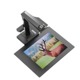 Scanner Portable, Professional Book Scanner, Document Camera, Auto-Flatten & Deskew Tech for Teachers,Classroom