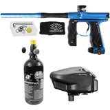 Maddog Empire Mini GS Paintball Gun Marker HPA Kit - Dust Blue/Black