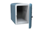 Frigidaire Retro 9-Can Mini Personal Fridge Portable Cooler for Car, Office, Bedroom, Dorm Room, or Cabin, 11.8" D x 7.1" W x 10.1" H, BLUE
