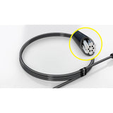 2.0 Keyed Twin Cable Lock for Laptops & Other Devices Kensington