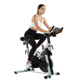 DeerRun Exercise Bike, Indoor Cycling Bike with Adjustable Magnetic Resistance, Low-Noise Belt Drive Stationary Bike for Home Cardio, 300 lb Capacity, Device Mount & LCD Monitor