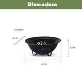 Granite Ware Enamel-on-steel 12-Piece Canner Kit, Includes 21.5 qt. Water Bath Canner with lid, Jar Rack, Blancher, Colander & 5 pc. Canning Tool Set