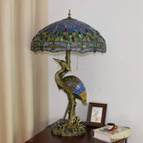 GAUUA Tiffany Table Lamp 18" Tiffany Style Large Table Lamp Dark