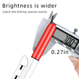 LED Fishing Rod Tip Lights – Smart Strike Indicator & Bite Alarm for Night Fishing – Waterproof Clip-On Alert with High Visibility Glow for Catfish, Carp & Surf Casting (Battery Included)