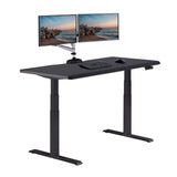 Vari ComfortEdge Electric Standing Desk – 60x30 – Black/Black