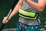 BLUESTORM Cirro 16 Manual Inflatable Belt Pack for Adults | US Coast Guard (USCG) Approved Life Jacket Waist Belt PFD for SUP Paddleboarding, Fishing & More (Hi Vis)