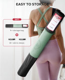 HAPBEAR Extra Large Yoga Mat - 72"x48"/78"x54"x6mm (1/4 inch), Non-Slip, Durable, Eco-Friendly, Thick Wide Exercise Mat for Home Workouts, Yoga, Pilates, Stretching, Meditation (Barefoot Exercise) HAPBEAR
