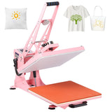 Inch Heat Press Machine,Semi-Auto Open T-Shirt Press