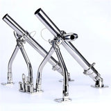 1pcs Hardware Accessories Stainless Steel Adjustable Bracket Fishing Rod Holder Outrigger Rod Holder