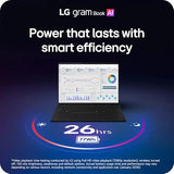 LG Gram 16 Laptop 2026, AMD Ryzen AI 7 445 CPU, 16GB RAM 7467 MHz, 1TB SSD