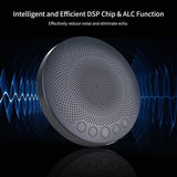 YMGSCC Speakerphone Conference Microphone Omnidirectional Computer Mic 360° Voice Pickup Touch-Sensor