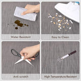 Blvornl Office Chair Mat for Hardwood Floor, 36" x 48" Desk Computer Chair Mat for Hard Wood and Tile Floor, Large Anti-Slip