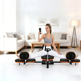 FAHKNS Leg Stretcher,Stretcher Split Machine for Flexibility, 220lb Heavy Duty Steel Frame Stretching Equipment,Leg Stretching Training Machine for Home Gym Split Machine Training Fitness