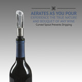 Ivation Electric Wine Gift Set – Includes Bottle Opener, Aerator, Vacuum Preserver, Stoppers, Foil Cutter & Charging Base