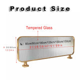 Stylish Divider Screen for Dining & Living Spaces | Low Countertop Privacy Fence, Perfect for Bedroom, Kitchen, Office, Restaurant & Hotel Decor, Space Separator
