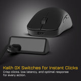 ENDGAME GEAR OP1w 4k v2 Wireless Gaming Mouse, Lightweight, Black