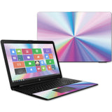 Laptop Skin Compatible with HP 17t Laptop 17.3" (2017) - Rainbow Zoom | Protective, Durable, and Unique MIGHTY SKINS