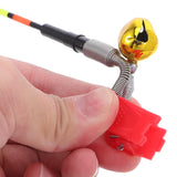 Kisangel Fishing Bite Alarm with Led Light Sensitive Electronic Fish Bite Indicator for Carp Bank Ice Fishing and Alerts Pack of 4