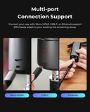 OBSBOT Tail Air NDI Streaming Camera 4K, AI Tracking PTZ Camera