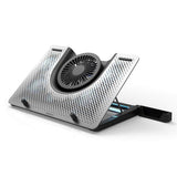 KMWHPJN Laptop Cooling Pad, Notebook Cooler with Quiet Fan, Port, Screen, Gaming