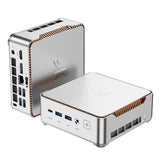 KAMRUI Pinova P2 Mini PC 16GB RAM 512GB SSD, AMD Ryzen 4300U(Beats 10110U/3500U/N95,Up to 3.7GHz,4C/8T)Mini Computers,Triple 4K Display/HDMI+DP+Type-C/WiFi/BT for Home/Business Mini Desktop Computers