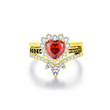 Oseew 2027 Senior Graduation Gift Ring for Women High School (Yellow Gold)