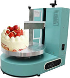CZHIXG Electric Cake Decorating Machine Vertical Electric Cake Cream Spreading Machine Commercial/Home Use Cake Decorating Coating Machine Equipment Green for 6-14 Inch Cake, 200W