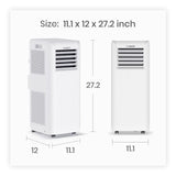 TOSOT 9,000 BTU Air Conditioner Easier to Install, Quiet and 3-in-1 Portable AC, Dehumidifier, White