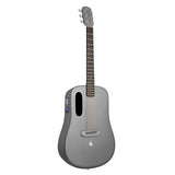 LAVA ME 4 Acoustic Electric Guitars Carbon Fiber Travel Smart Audio Guitar with 3.5 inch TouchScreen