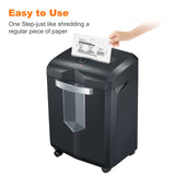 110-Sheet Auto Feed Paper Shredde and 24-Pack Shredder Lubricant Sheets bonsaii