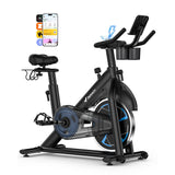MERACH S36 Exercise Bike, Magnetic Resistance, 330lbs Capacity