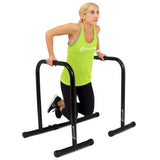 ProsourceFit Dip Stand Station, Heavy Duty Ultimate Body Press Bar with Safety Connector for Tricep Dips ProsourceFit
