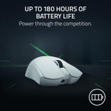 Razer Viper V4 Pro Wireless Esports Gaming Mouse,50g,180Hr Battery, White