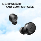 True Wireless Earbuds, Bluetooth 5.3, App, Customized Sound, 28H Long Playtime, Water-Resistant, 2 Mics Soundcore